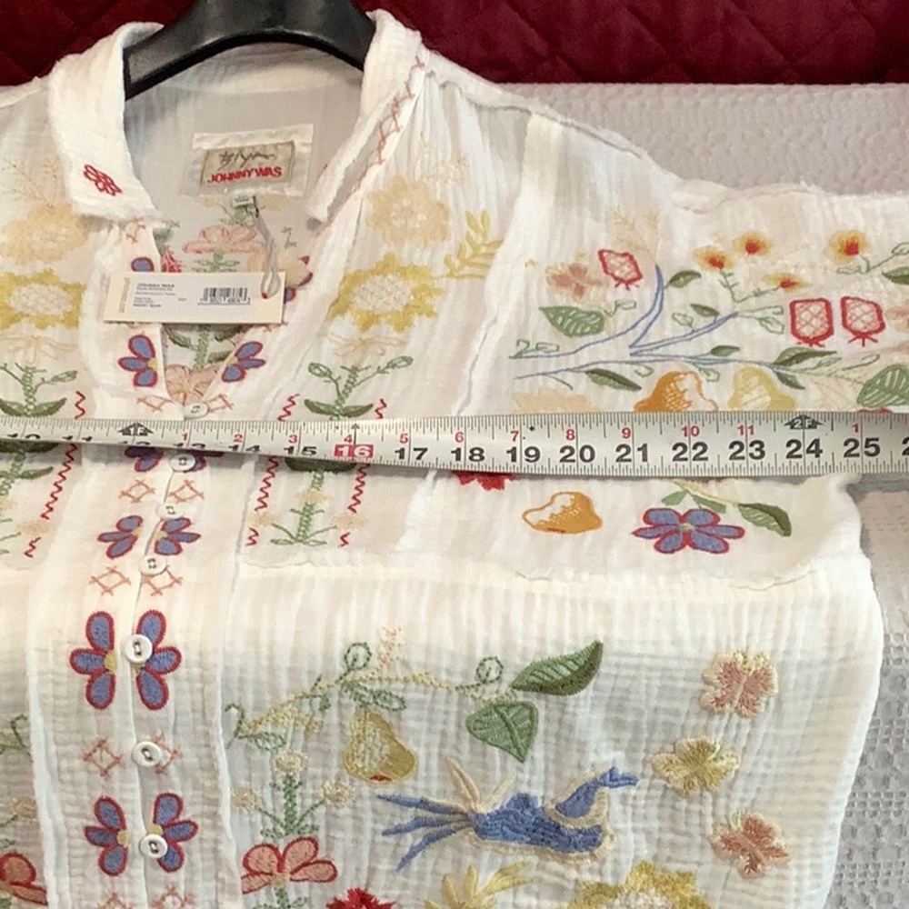 SOLD!!! Johnny Was Felicity tunic - Picture 6 of 8